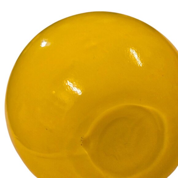 Glass Pear Handcrafted Yellow Green Fruit Figurine Sculpture 4 Inch - Picture 16 of 16